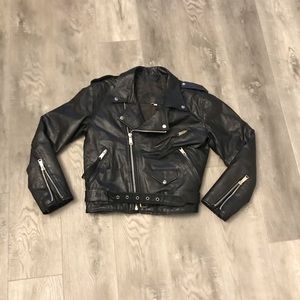 jarvis bond leather jacket